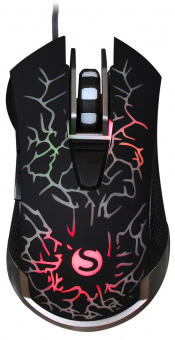 Мышь SunWind SW-M705G черный оптическая (3600dpi) USB для ноутбука (6but) от магазина РЭССИ