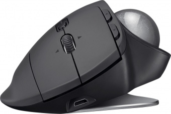 Трекбол Logitech Trackball MX Ergo графитовый оптическая (2048dpi) беспроводная BT/Radio USB (6but) от магазина РЭССИ