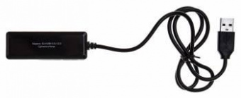 Разветвитель USB 2.0 Buro BU-HUB4-0.5L-U2.0 4порт. черный от магазина РЭССИ