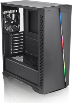 Корпус Thermaltake H350 TG RGB черный без БП ATX 5x120mm 4x140mm 1x200mm 2xUSB2.0 1xUSB3.0 audio bott PSU от магазина РЭССИ
