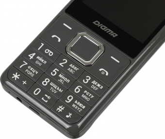 Мобильный телефон Digma LINX B280 32Mb серый моноблок 2Sim 2.8" 240x320 0.08Mpix GSM900/1800 FM microSD max16Gb от магазина РЭССИ