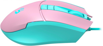 Мышь A4Tech Bloody L65 Max розовый/голубой оптическая (12000dpi) USB (6but) от магазина РЭССИ
