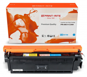 Картридж лазерный Print-Rite TRC311CPU1J PR-040 H CIAN 040 H Cian голубой (10000стр.) для Canon LBP 710CX/712CX I-Sensys от магазина РЭССИ