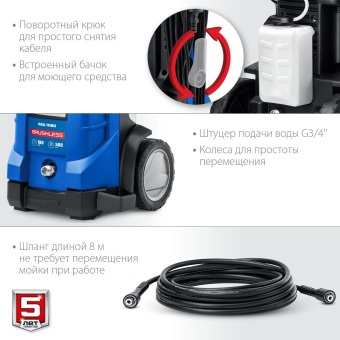 Минимойка Зубр АВД-П180 2300Вт от магазина РЭССИ