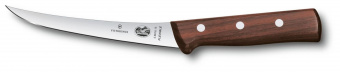 Нож кухонный Victorinox Wood (5.6616.15) стальной разделочный лезв.150мм прямая заточка дерево от магазина РЭССИ