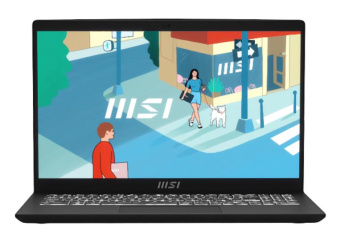 Ноутбук MSI Modern 15 H B13M-099RU Core i7 13700H 16Gb SSD512Gb Intel Iris Xe graphics 15.6" IPS FHD (1920x1080) Windows 11 Professional black WiFi BT Cam (9S7-15H411-099) от магазина РЭССИ