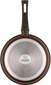Сковорода Rondell Bruno RDA-1691 круглая 24см покрытие: антипригарное ручка несъемная (без крышки) коричневый от магазина РЭССИ