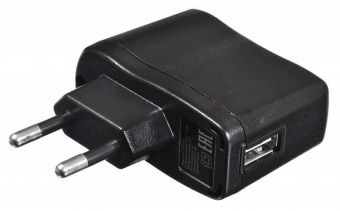 Сетевое зар./устр. Buro XCJ-021-1A 10.5W 1A USB универсальное черный от магазина РЭССИ