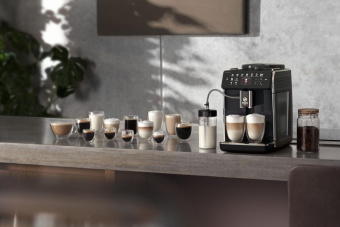 Кофемашина Saeco GranAroma SM6480/00 1500Вт черный/серебристый от магазина РЭССИ
