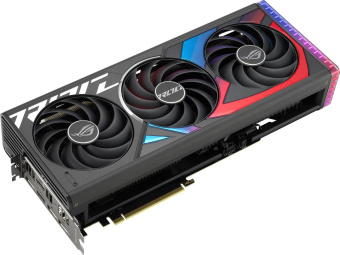 Видеокарта Asus PCI-E 4.0 ROG-STRIX-RTX4070TI-O12G-GAMING NVIDIA GeForce RTX 4070TI 12288Mb 192 GDDR6X 2760/21000 HDMIx2 DPx3 HDCP Ret от магазина РЭССИ