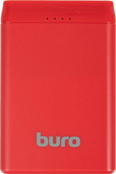 Мобильный аккумулятор Buro BP05B 5000mAh 2.1A 2xUSB красный (BP05B10PRD) от магазина РЭССИ