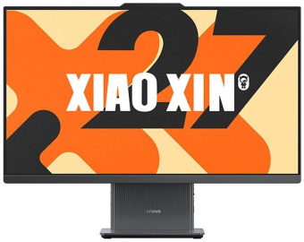 Моноблок Lenovo XiaoXin 27" Full HD Ryzen 7 7735HS (3.2) 16Gb SSD1Tb 680M Windows 11 trial (для ознакомления) Professional GbitEth WiFi BT 90W клавиатура мышь Cam черный 1920x1080 от магазина РЭССИ