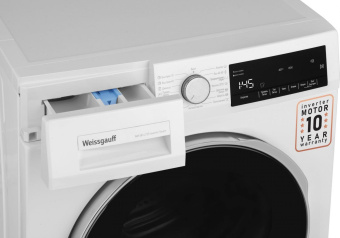 Стиральная машина Weissgauff WM 58141 DS Inverter Steam класс: A+++ загр.фронтальная макс.:10кг белый от магазина РЭССИ
