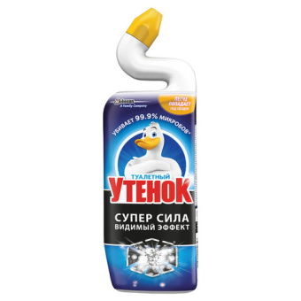 Чистящее средство для унитаза ТУАЛЕТНЫЙ УТЕНОК Видимый Эффект 500 мл 865049 от магазина РЭССИ