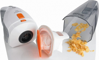 Пылесос Gorenje MVC148FW 100Вт нержавеющая сталь от магазина РЭССИ