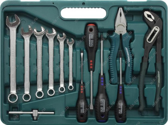 Универсальный набор торцевых головок 1/4"DR 6-13 мм и 1/2"DR 12-24 мм Jonnesway S04H52460S от магазина РЭССИ