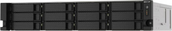 Сетевое хранилище NAS Qnap TS-1273AU-RP-8G 12-bay стоечный Ryzen V1500B от магазина РЭССИ
