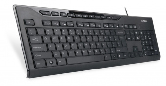 Клавиатура A4Tech KD-800 черный USB slim Multimedia от магазина РЭССИ