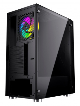 Корпус GMNG GG-CC110 черный без БП ATX 5x120mm 2x140mm 2xUSB2.0 1xUSB3.0 audio bott PSU от магазина РЭССИ
