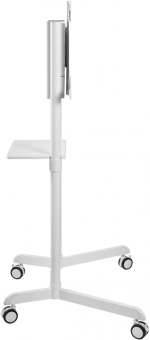 Стойка для телевизора Cactus CS-ST1146WT белый 37"-70" макс.70кг напольный мобильный от магазина РЭССИ