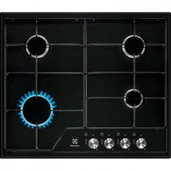 Газовая варочная поверхность Electrolux EGS6424K черный от магазина РЭССИ