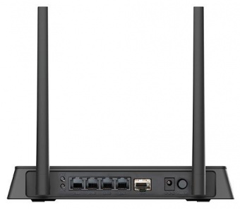 Роутер беспроводной D-Link DIR-615/GFRU (DIR-615/GFRU/R2A) N300 1000BASE-X SFP черный от магазина РЭССИ