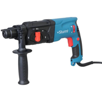 Перфоратор Sturm! RH2510PM патрон:SDS-plus уд.:3Дж 1000Вт (кейс в комплекте) от магазина РЭССИ