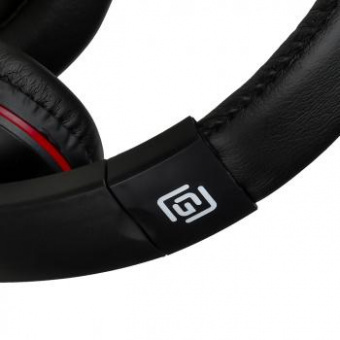 Наушники с микрофоном Оклик HS-L390G DRAGON черный/красный 1.8м мониторные оголовье (1100413) от магазина РЭССИ