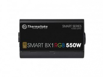 Блок питания Thermaltake ATX 550W Smart BX1 RGB 80+ bronze (24+4+4pin) APFC 120mm fan color LED 6xSATA RTL от магазина РЭССИ