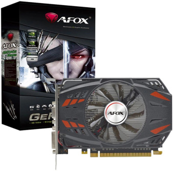 Видеокарта Afox PCI-E 3.0 AF740-2048D5H3-V2 NVIDIA GeForce GT 740 2Gb 128bit GDDR5 993/5000 DVIx1 HDMIx1 CRTx1 HDCP Ret от магазина РЭССИ