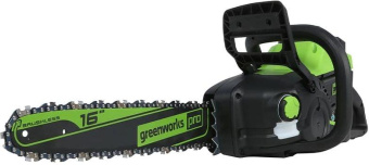 Цепная пила Greenworks 2008907UB аккум. 2300Вт 3.40л.с. дл.шины:16" (40cm) 1аккум. 4Ач ЗУ от магазина РЭССИ
