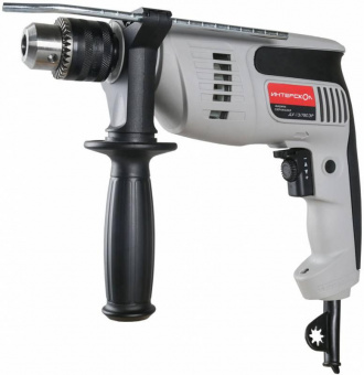 Дрель ударная Интерскол ДУ-13/780ЭР 780Вт патрон:кулачковый реверс (421.1.0.00) от магазина РЭССИ