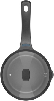 Ковш Rondell Weiser RDA-1555 1.8л. d=18см (с крышкой) черный от магазина РЭССИ