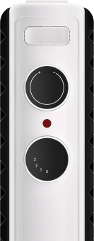 Радиатор масляный Royal Clima LAGGIO NERO ROR-LN7-1500M 1500Вт белый/серый от магазина РЭССИ