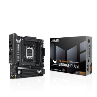 Материнская плата Asus TUF GAMING B850M-PLUS SocketAM5 AMD B850 4xDDR5 mATX AC`97 8ch(7.1) 2.5Gg RAID+HDMI+DP от магазина РЭССИ