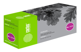 Картридж лазерный Cactus CS-S1210 ML-1210D3 черный (2500стр.) для Samsung ML-1210/1220/1250/1430 от магазина РЭССИ