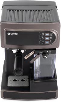 Кофеварка рожковая Vitek VT-1517 SR 1238Вт серый от магазина РЭССИ