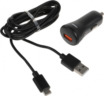 Комплект зар./устр. Hama H-183231 3A (QC) USB универсальное черный (00183231) от магазина РЭССИ