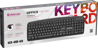 Клавиатура Defender Office HB-910 черный USB от магазина РЭССИ