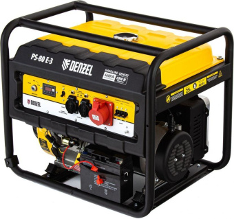 Генератор Denzel PS 80 E-3 6.6кВт от магазина РЭССИ