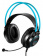 Наушники с микрофоном A4Tech Fstyler FH200U серый/синий 2м накладные USB оголовье (FH200U BLUE) от магазина РЭССИ