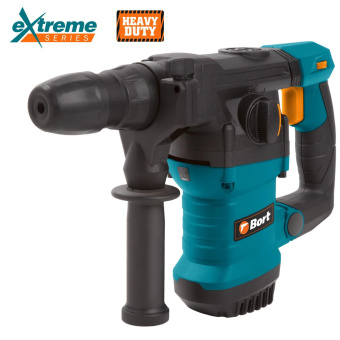 Перфоратор Bort BHD-1500X патрон:SDS-plus уд.:6Дж 1500Вт (кейс в комплекте) от магазина РЭССИ