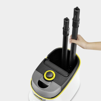 Пароочиститель напольный Karcher EasyFix SC 4 Deluxe 2200Вт белый от магазина РЭССИ