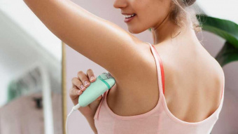 Эпилятор Philips BRE265/00 скор.:2 насад.:1 от электр.сети бирюзовый от магазина РЭССИ