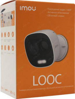 Камера видеонаблюдения IP Imou Looc 2.8-2.8мм цв. корп.:белый/черный (IPC-C26EP-IMOU) от магазина РЭССИ