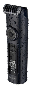 Триммер Hyundai H-HT6065 черный (насадок в компл:2шт) от магазина РЭССИ