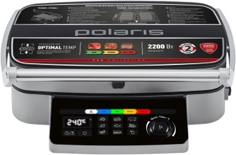 Электрогриль Polaris PGP 3002DP Optimal Temp 2200Вт черный от магазина РЭССИ