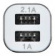 Картинка Автомобильное зар./устр. Digma DGCC-2U-3A-WG 15W 2.1A+1A 2xUSB универсальное белый от магазина РЭССИ Автомобильное зар./устр. Digma DGCC-2U-3A-WG 15W 2.1A+1A 2xUSB универсальное белый от магазина РЭССИ