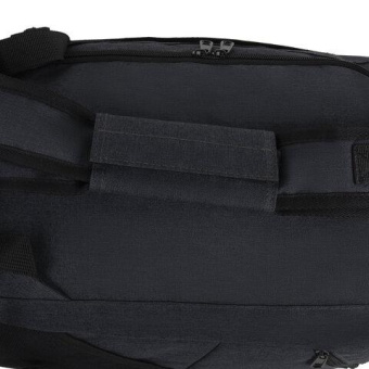 Сумка спортивная HEIKKI Travel ХЕЙКИ с отделением для обуви 7 карманов темно-серая 23x48x25 см 272628 от магазина РЭССИ