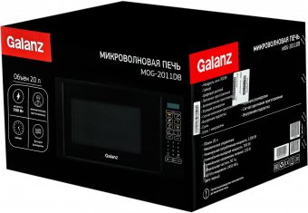 Микроволновая Печь Galanz MOG-2011DB 20л. 700Вт черный от магазина РЭССИ